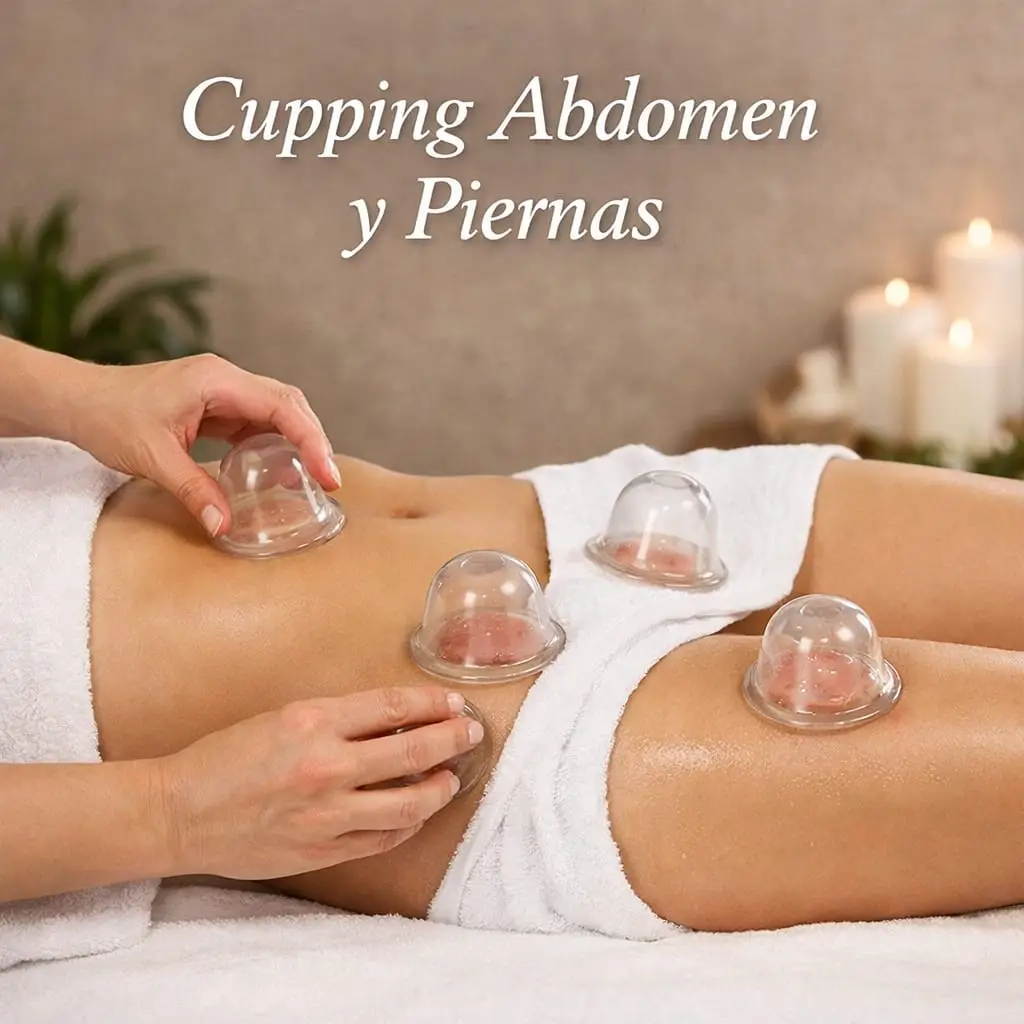 Cupping Abdomen & Legs